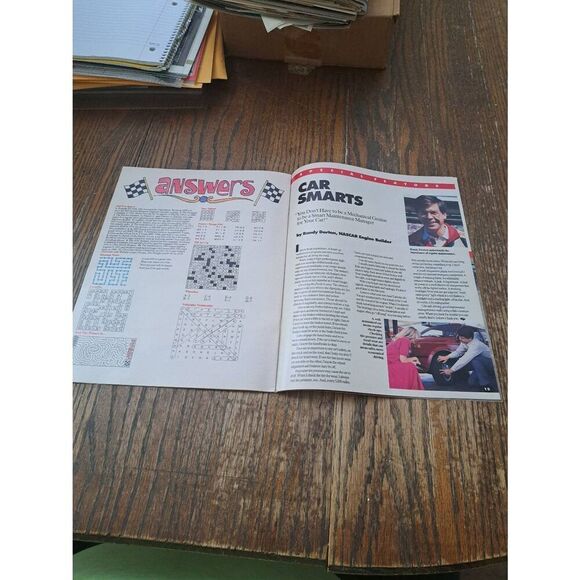 Lot of 2 Days of Thunder Family Fun Books 1990 NASCAR Paramount Exxon Promo - Picture 9 of 12